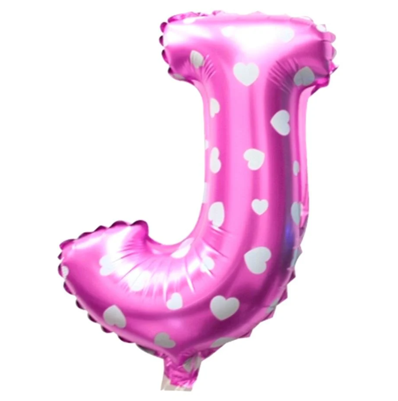 Folyo Balon Pembe J 16 İnç 36 Cm